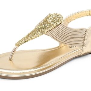 Dream Pairs Sparkly Sandals, Size 11